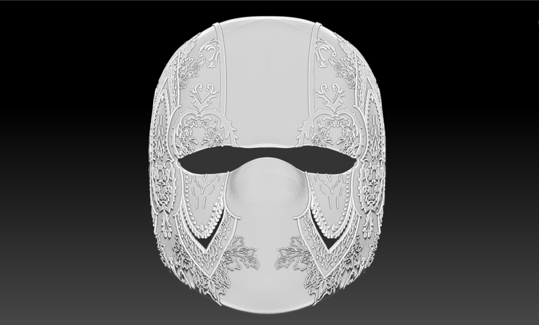 masque scénique Mac & Wester – vue de face